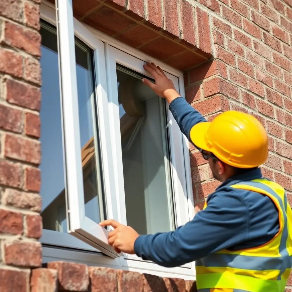 Установка окон ПВХ